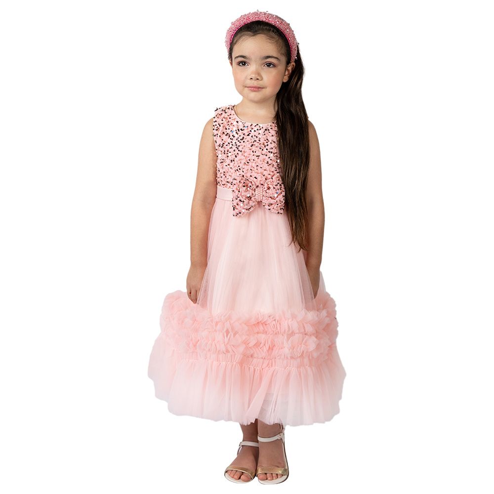 D' Daniela - Flared Tutu Dress - Pink