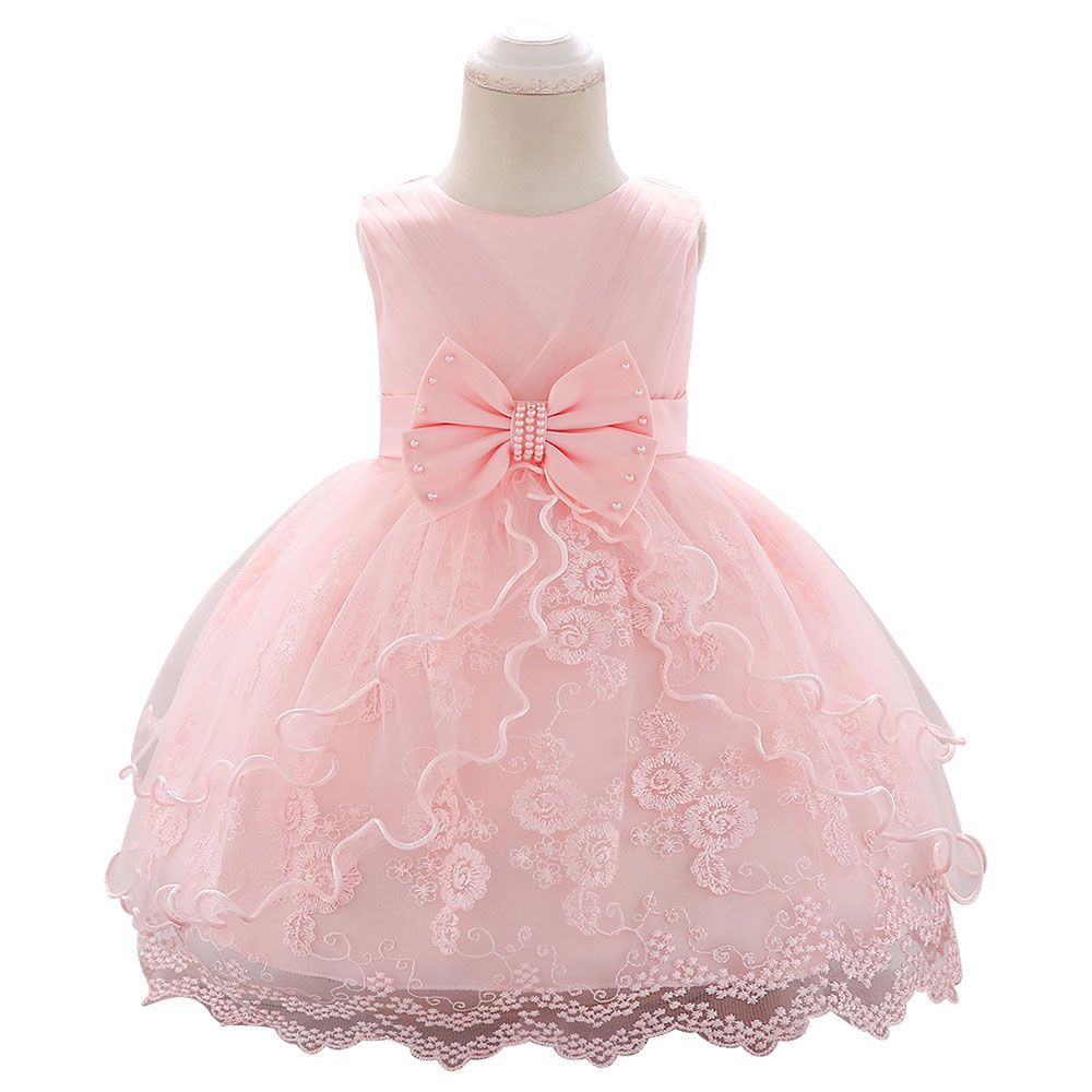 D' Daniela - Tulip Party Dress - Pink