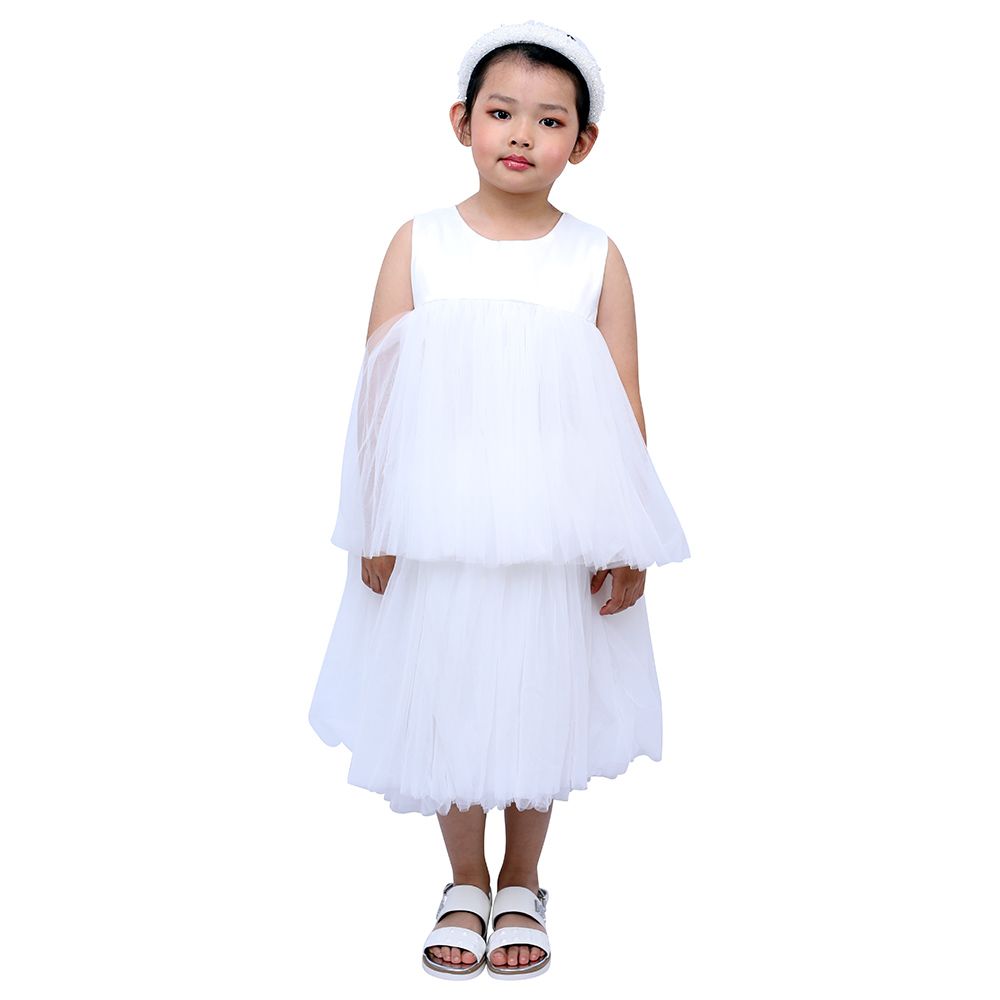 D' Daniela - Marcia Party Dress - White 