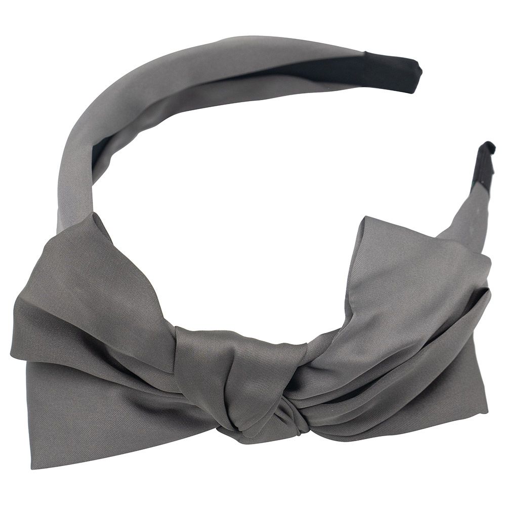 D' Daniela - Girl's Headband Angelika - Dark Grey