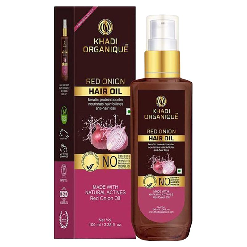 Khadi Organique - Red Onion Hair Oil 100ml