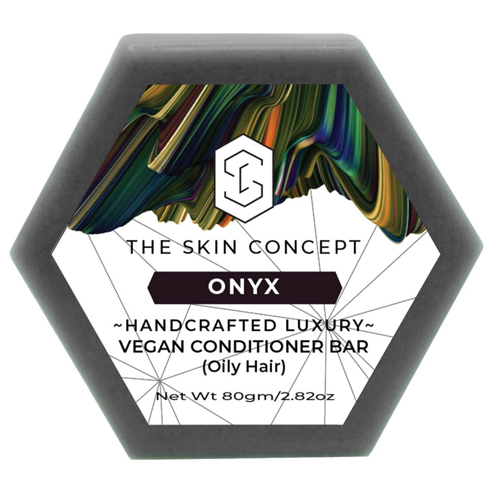 The Skin Concept - Handmade Oily Hair Solid Conditioner Bar - Onyx