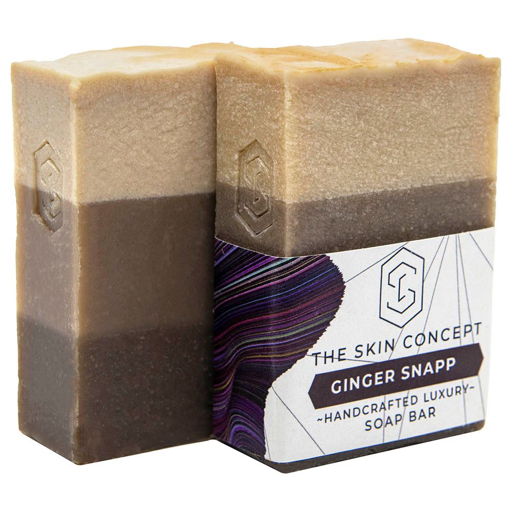 The Skin Concept - Handmade Artisanal Soap Bar - Ginger Snapp