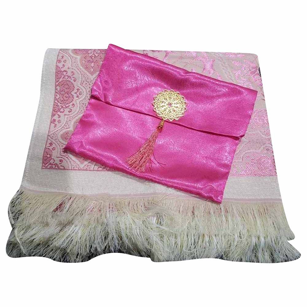 Deensquare - Prayer Rug with Pouch - Dark Pink