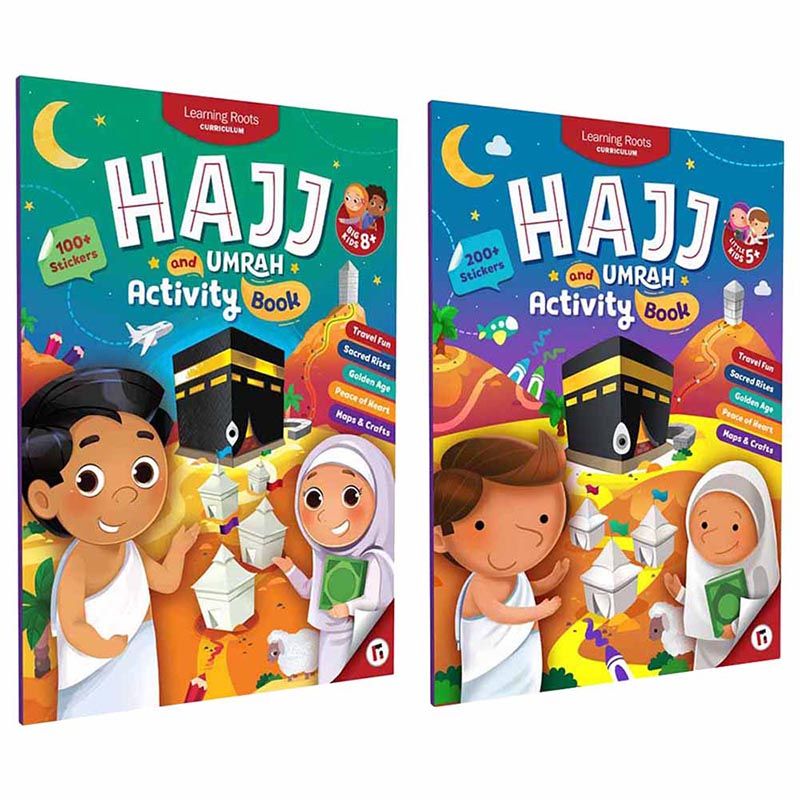 Learning Root - Hajj & Umrah Activity Book Set Of 2