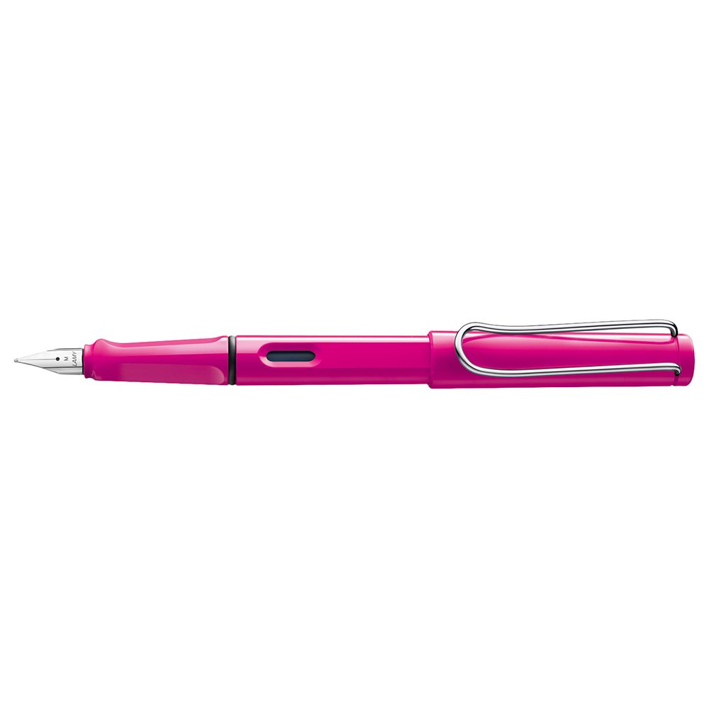 Lamy - Safari Pink Medium Nib Fountain Pen