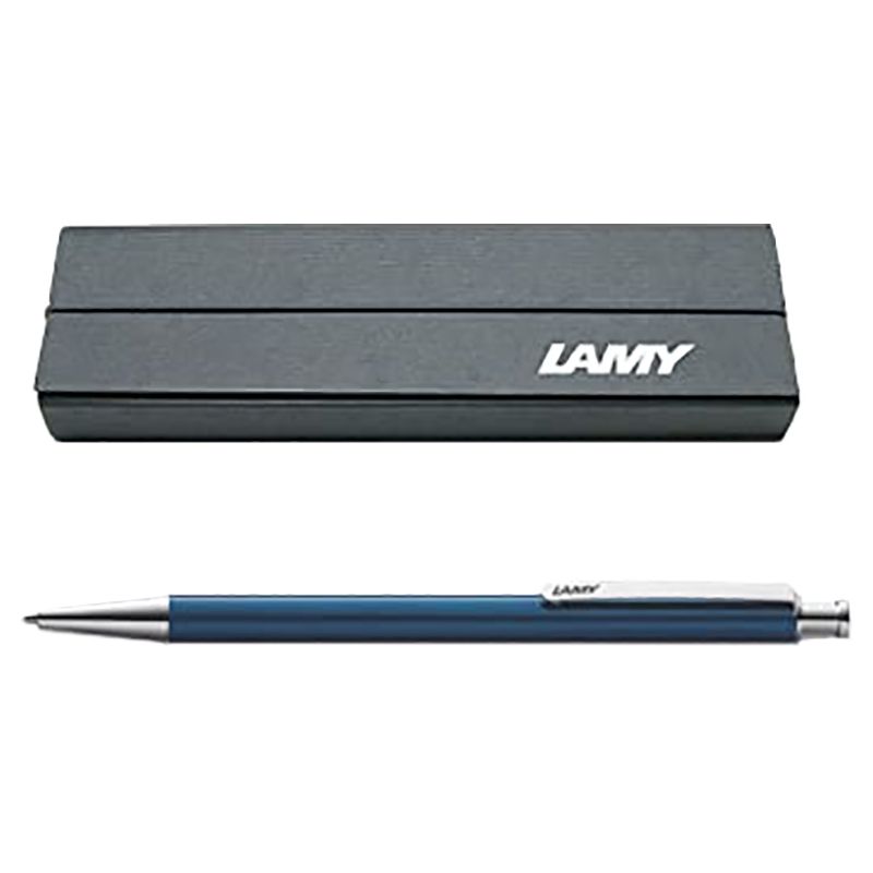 Lamy - St Nautic Blue Ball Pen - Black Medium Refill M16