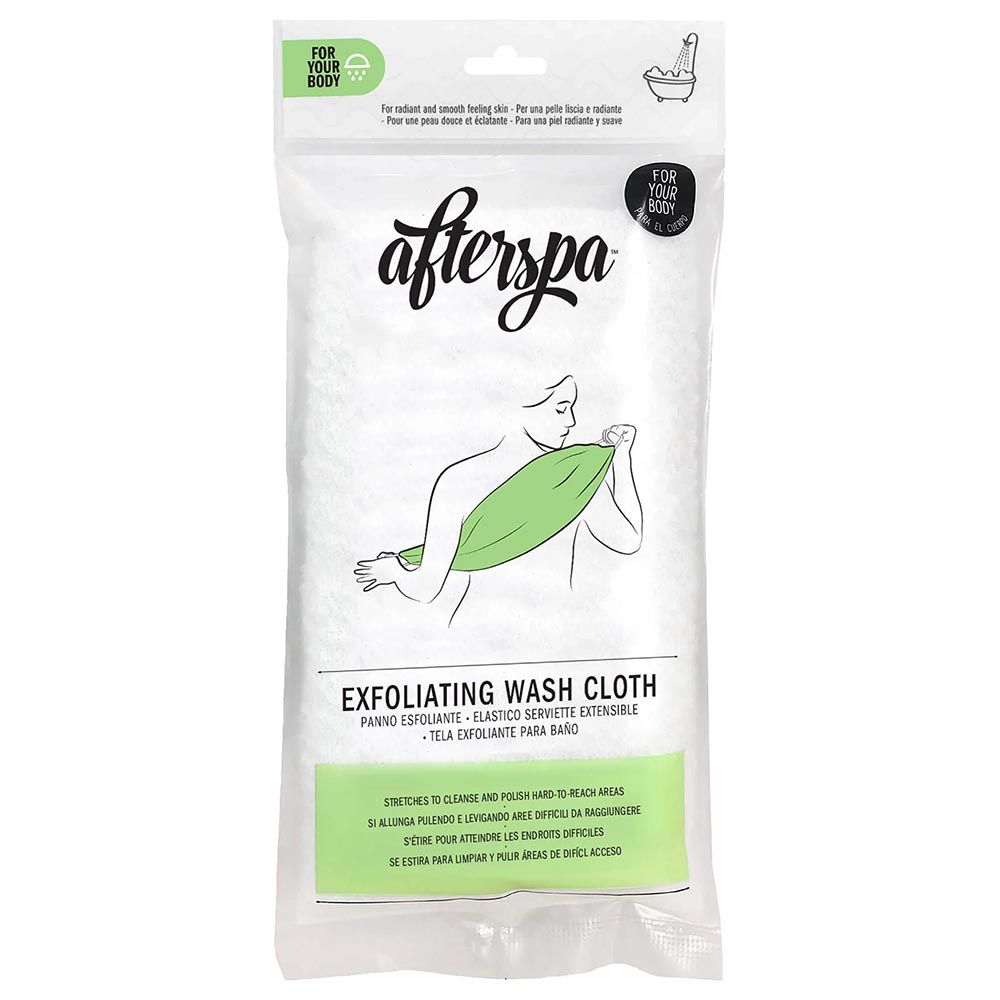 Afterspa - Bath & Shower Exfoliating Wash Cloth 