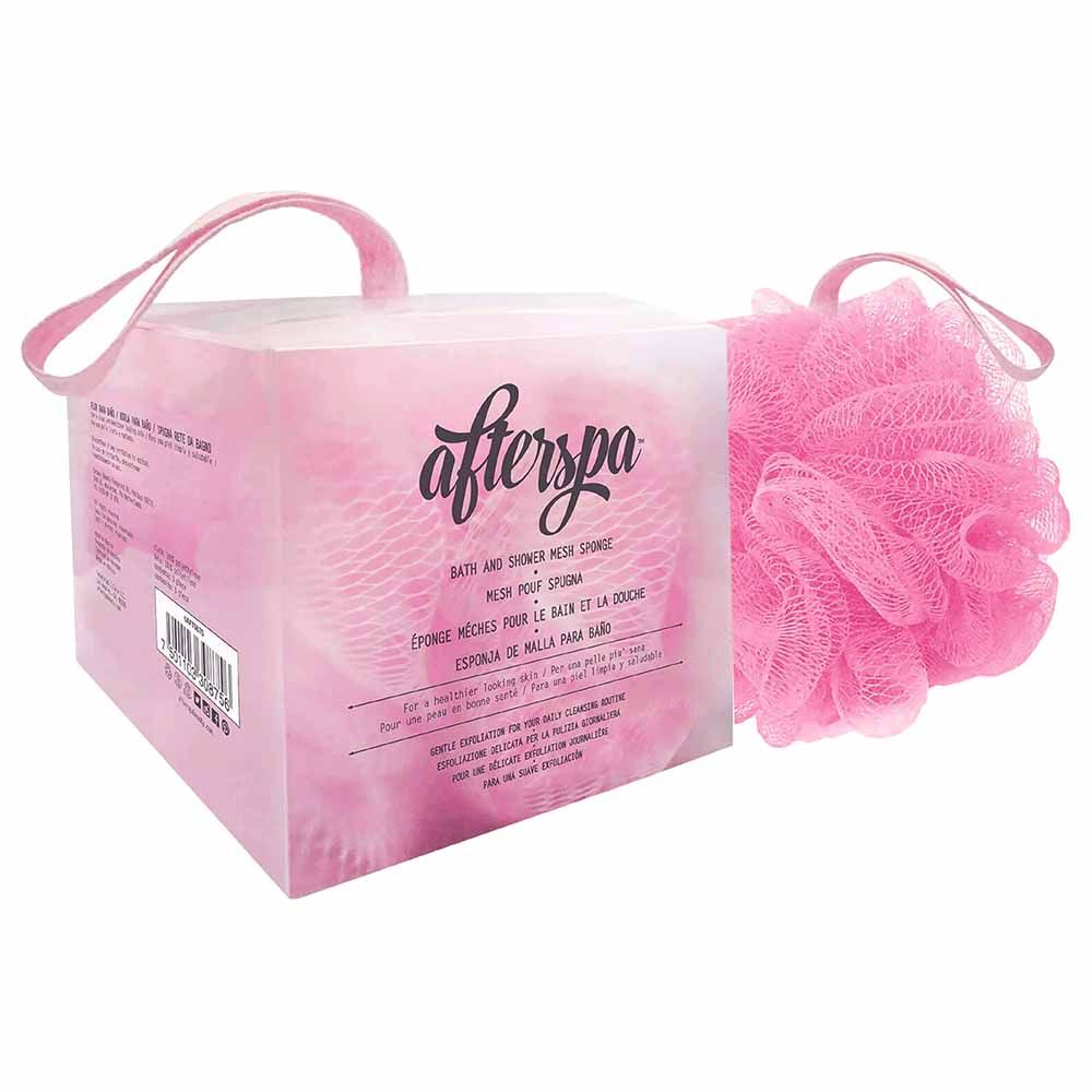 Afterspa - Bath & Shower Pouf - Pink 