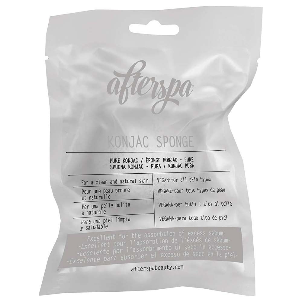 Afterspa - Pure Konjac Sponge 