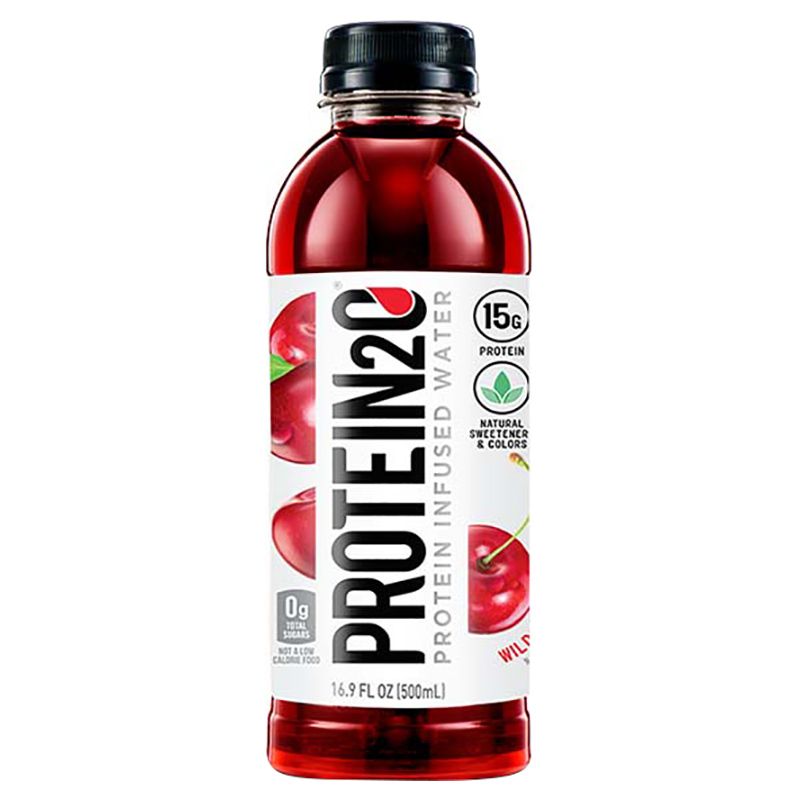 Protein2O - Protein Infused Water - Wild Cherry - 500ml