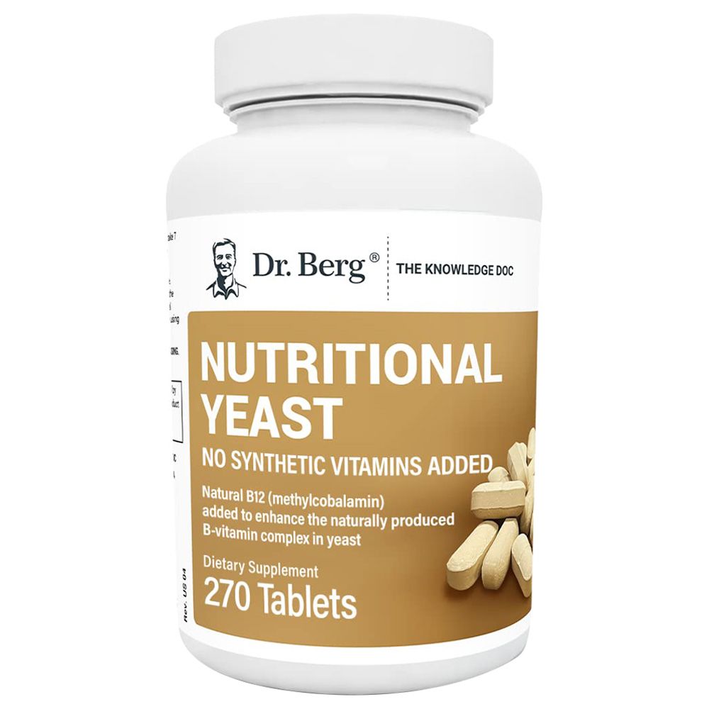 Dr.Berg - Nutritional Yeast Tablets - 270pc