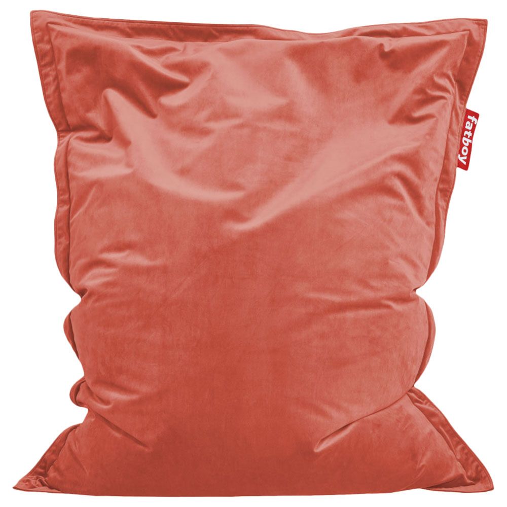 Fatboy - Original Slim Velvet Recycled Bean Bag - Rhubarb