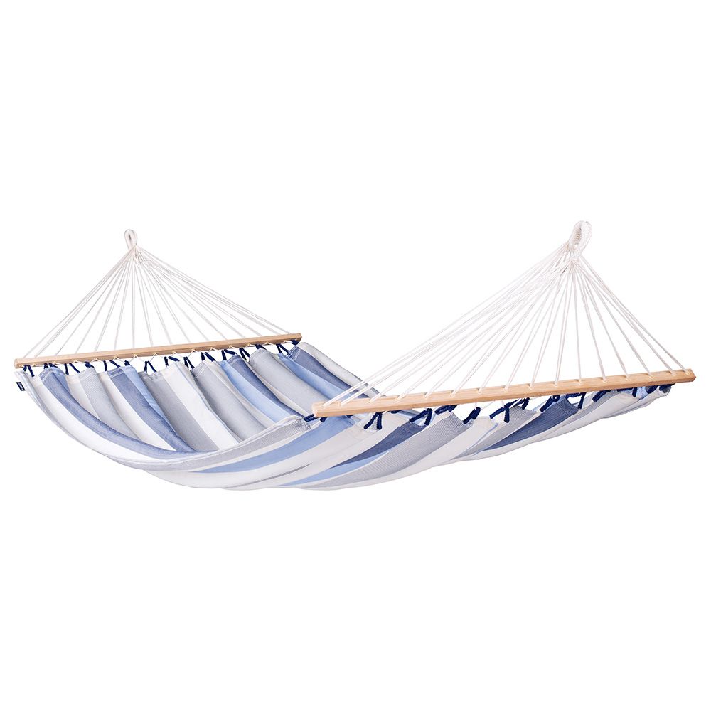 La Siesta - Alisio Double Spreader Bar Hammock Outdoor - Sea Salt