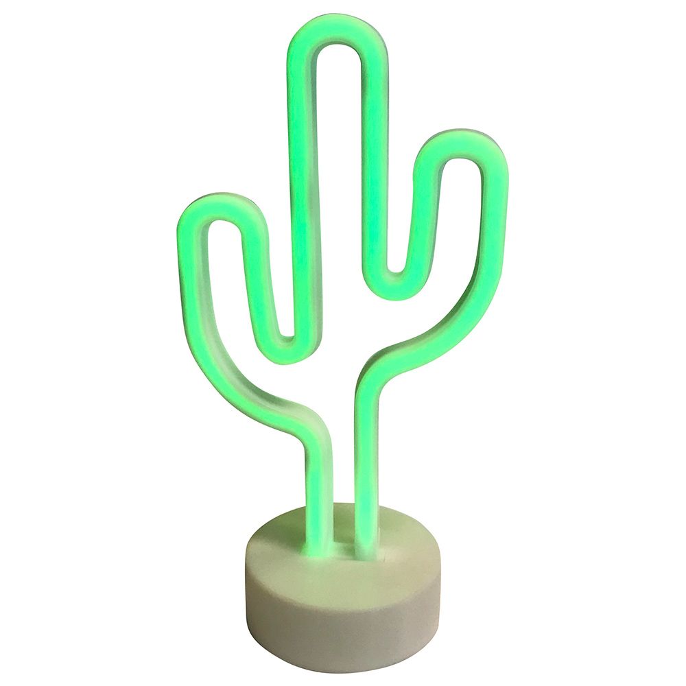 tableLights - LED Neon Lamp Cactus - Green