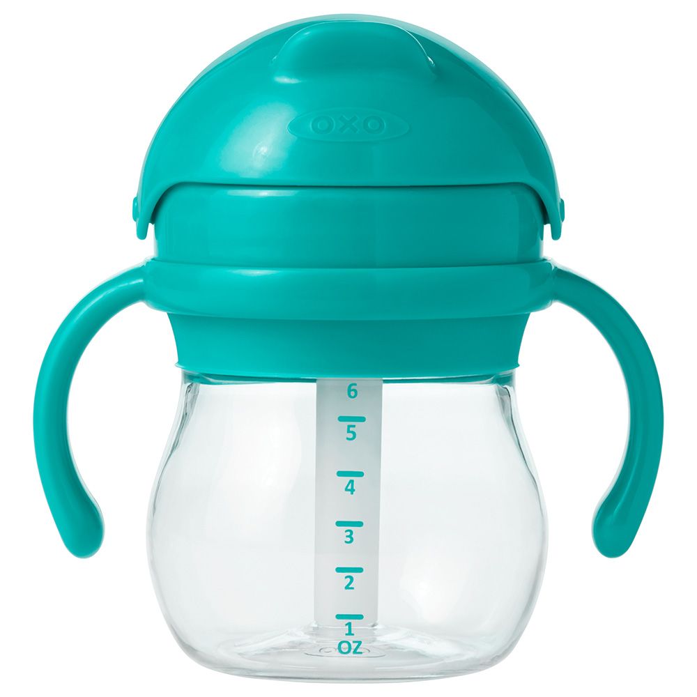 Oxo Tot - Transitions Straw Cup - 6 Oz - Teal