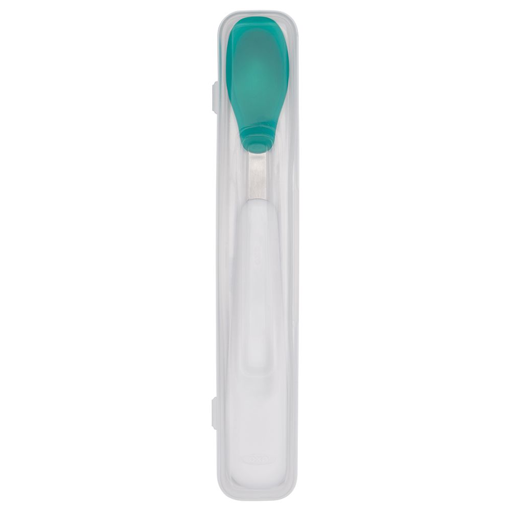 Oxo Tot - On-The-Go Feeding Spoon - Teal