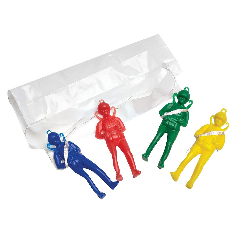 Amscan - Parachute Men Toy - 1 pc - Assorted