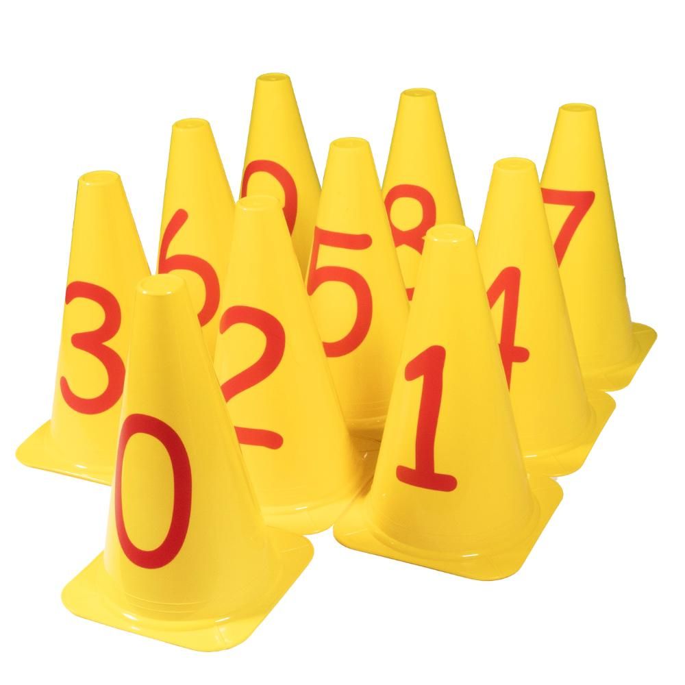 Dawson Sports - Numbered Cone Set (Set of 10)