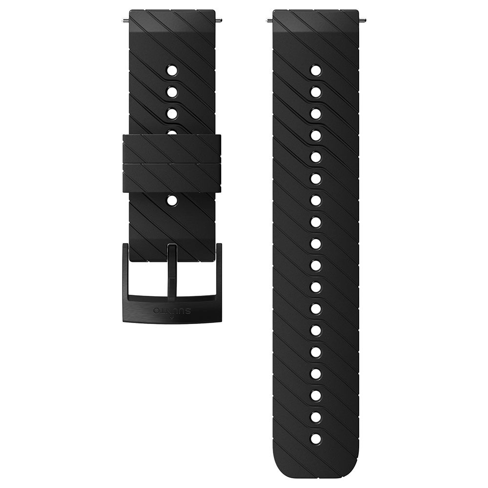 Suunto Ath3 Silicone Strap Black/Steel