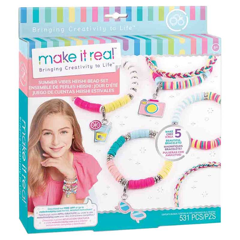 Make It Real - Summer Vibes Heishi Bead Set