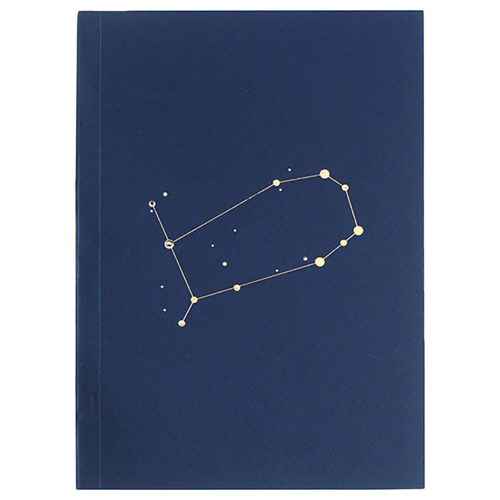 Everythink - Gemini Sign - Horscope A2 Notebook - Blue