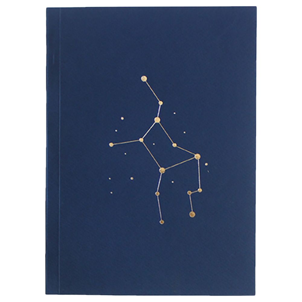 Everythink - Virgo Sign - Horscope A2 Notebook - Blue