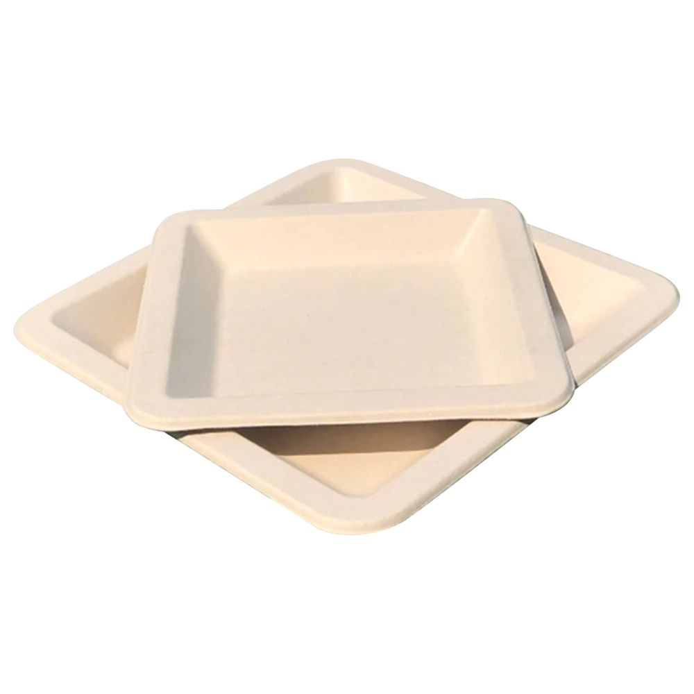 Ecoway - Biodegradable Paper Plates - 10-Inch - 100pcs