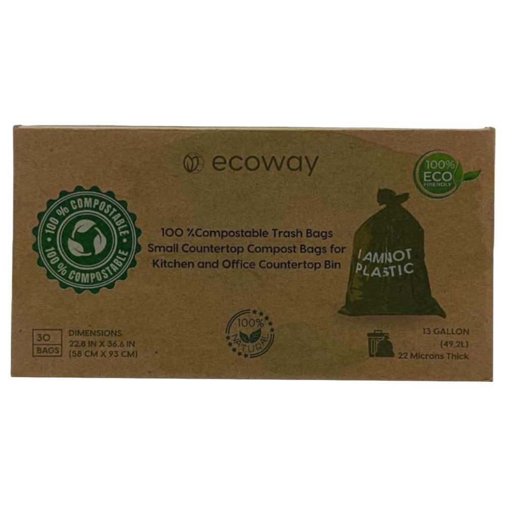 Ecoway - Compostable Garbage Bags - 30pcs