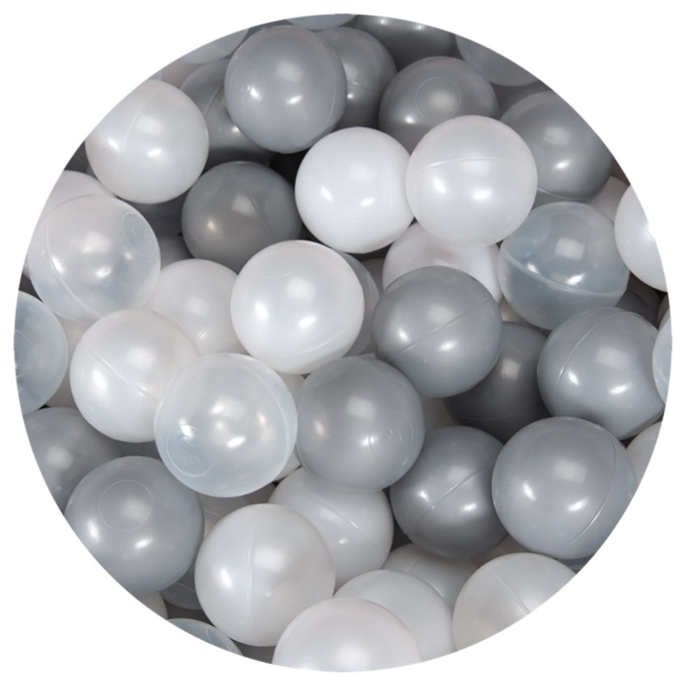 Ezzro - Mix of 400 Balls - Grey & White