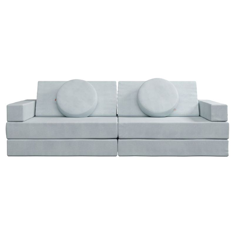 Ezzro - Modular Original Children's Play Sofa 10pcs - Light Grey