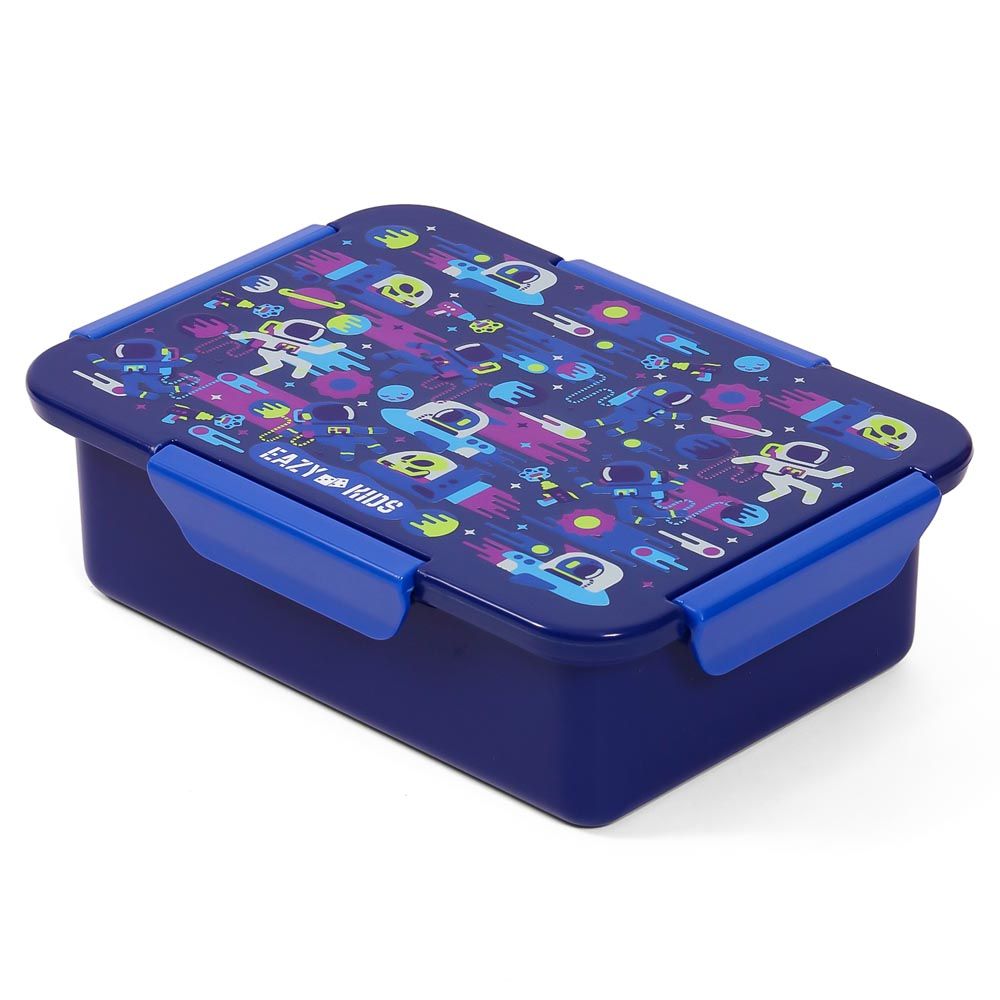 Eazy Kids - Astronauts Lunch Box 850ml - Blue