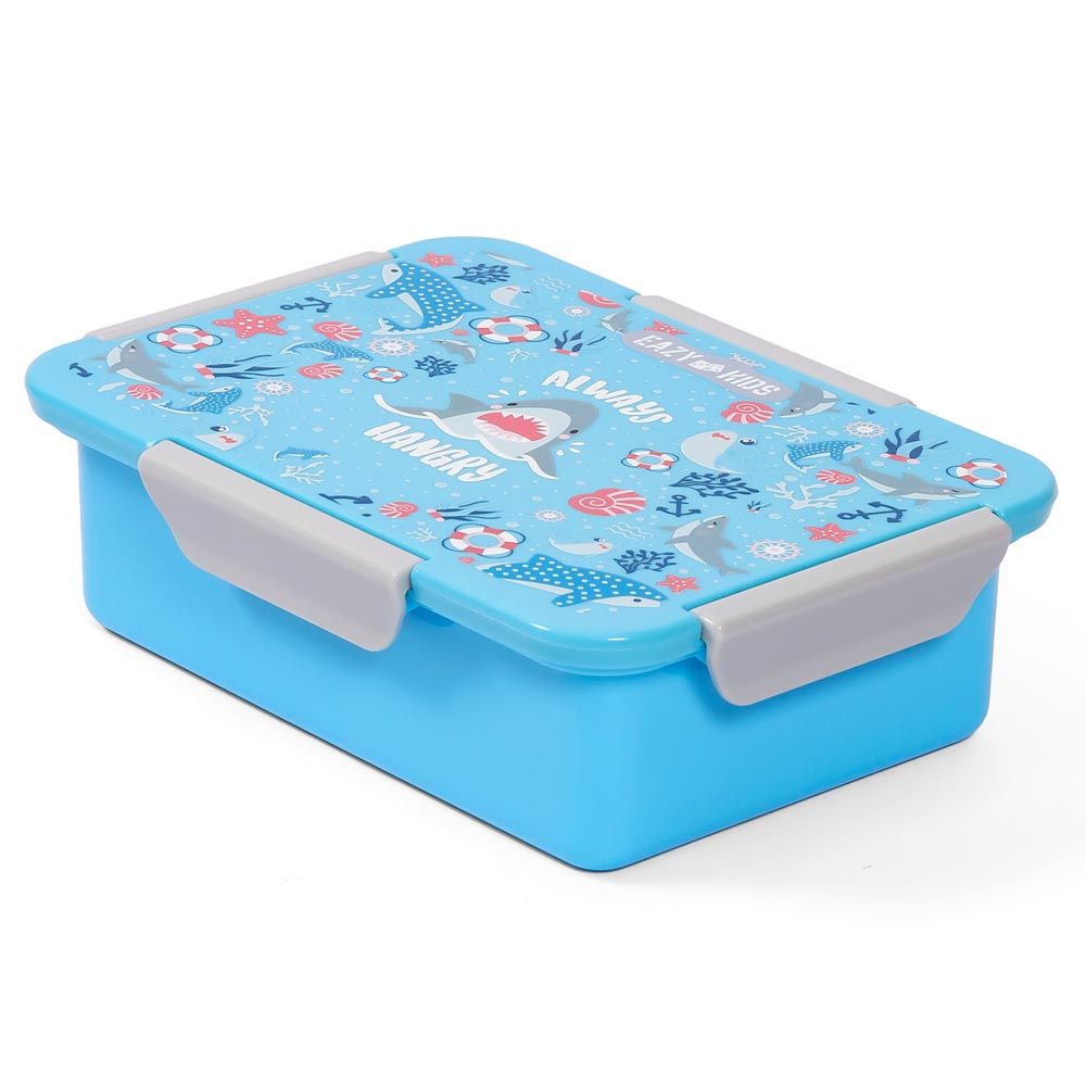 Eazy Kids - Shark Lunch Box 850ml - Blue