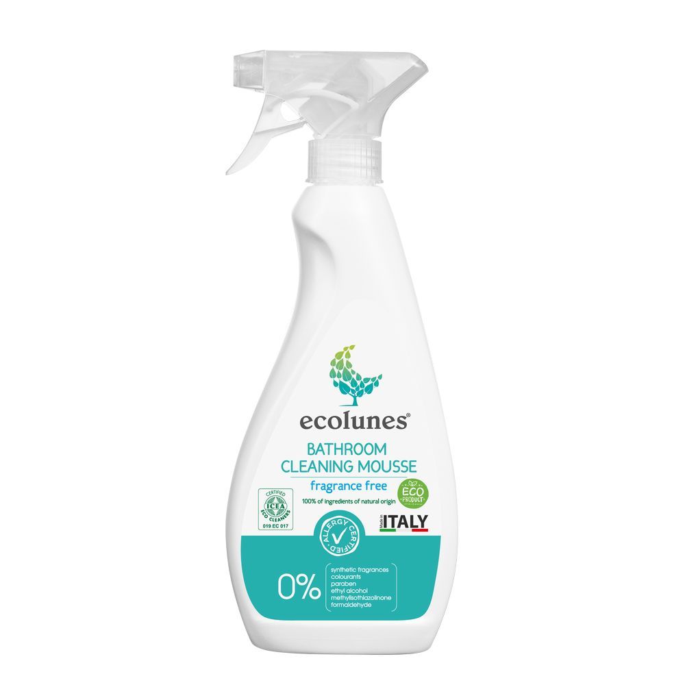 Ecolunes - Fragrance Free Bathroom Cleaning Mousse 500ml