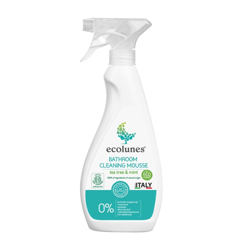 Ecolunes Tea Tree & Mint- Bathroom Cleaning Mousse 500ml