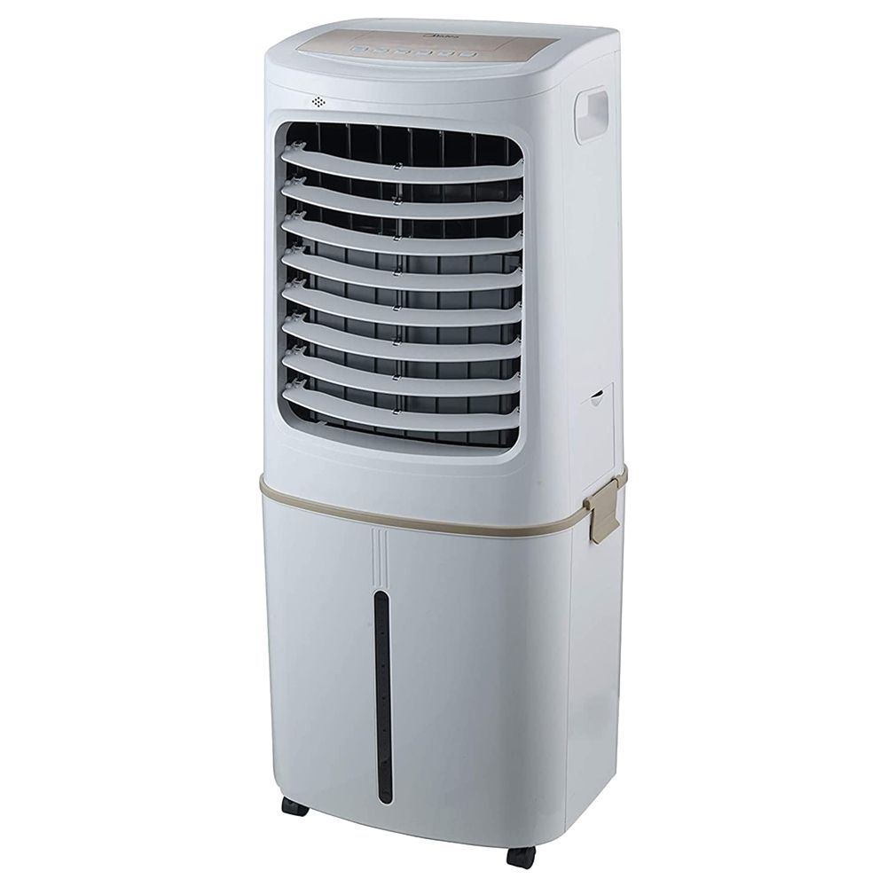 Midea - Air Cooler w/ Remote Control - White