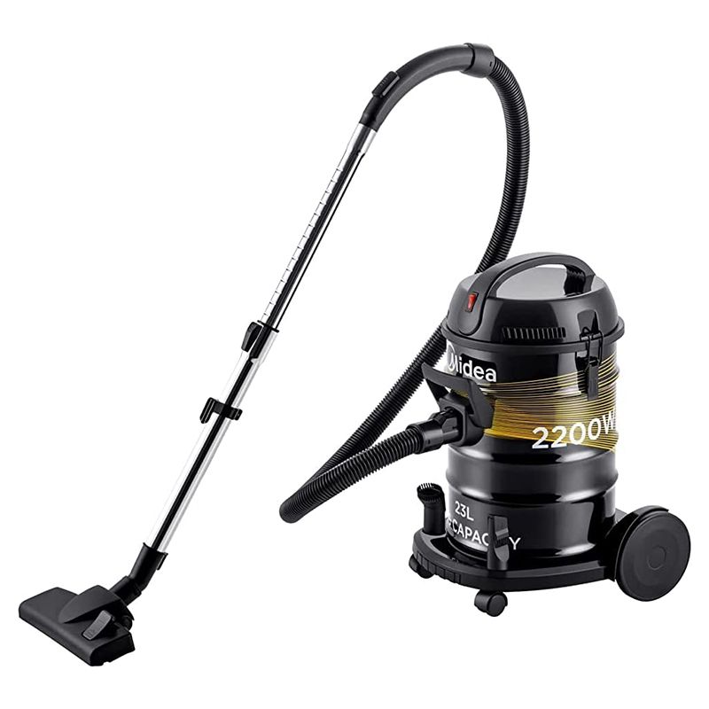 Midea - Drum Vacuum Cleaner - 2200W - Black