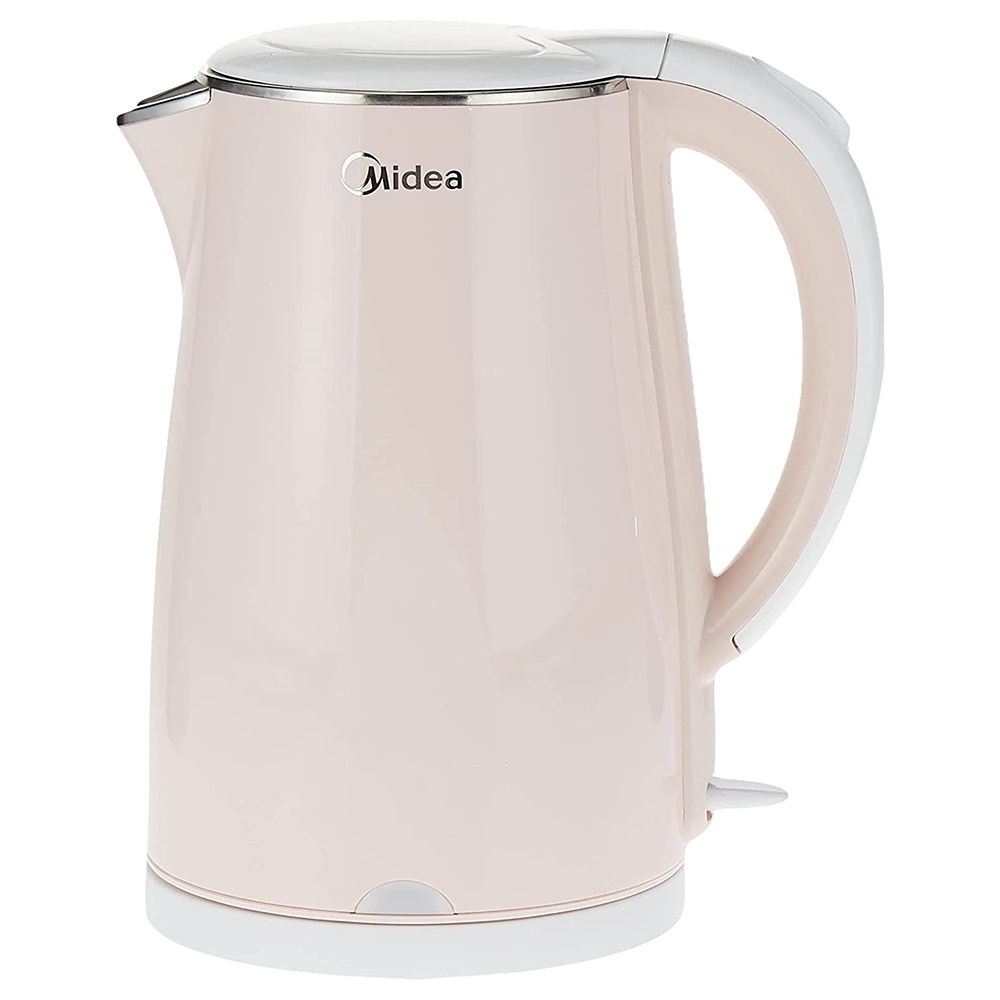 Midea - Cordless Electric Kettle - 1.7L - Light Orange