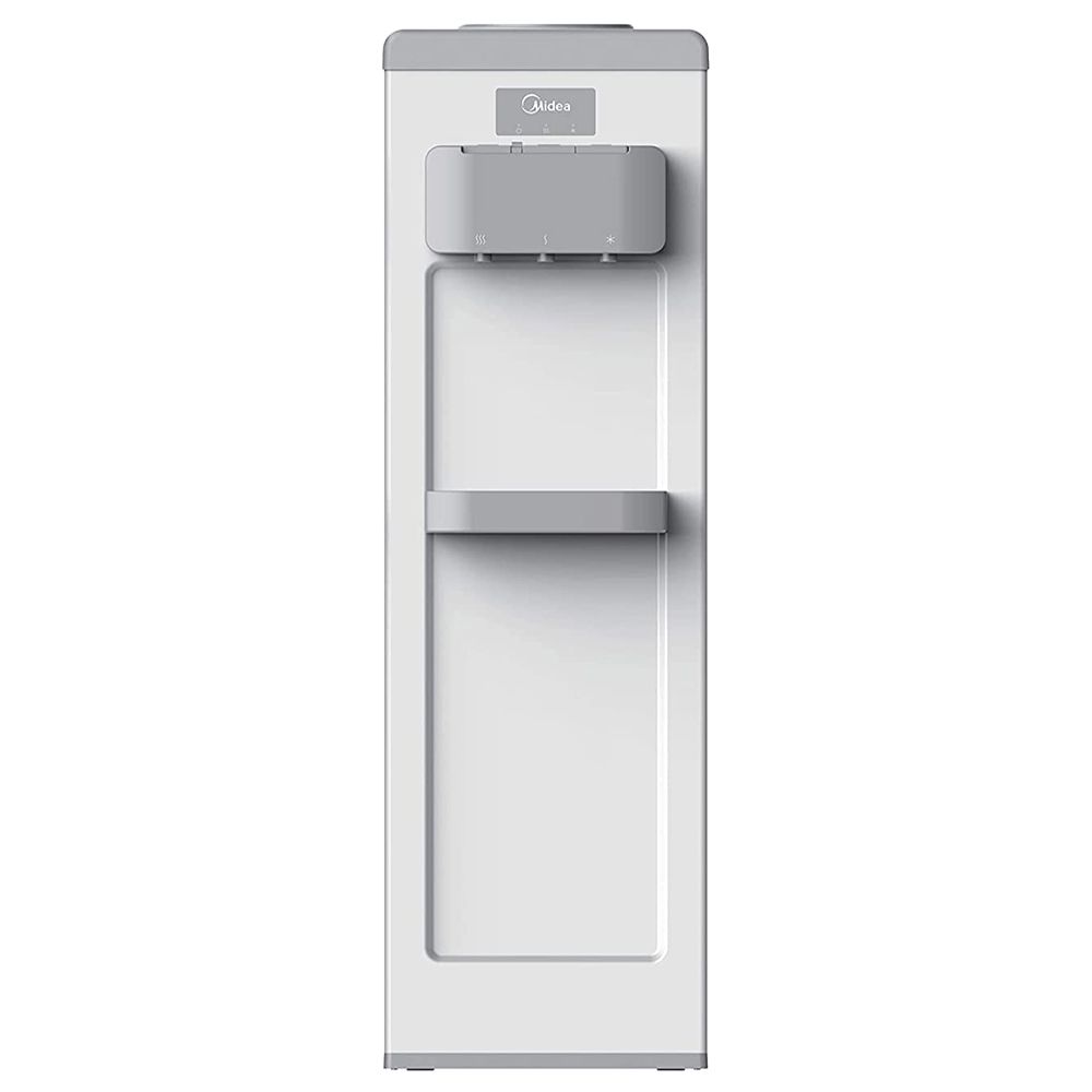 Midea - Top-Loadingwater Dispenser - White/Grey