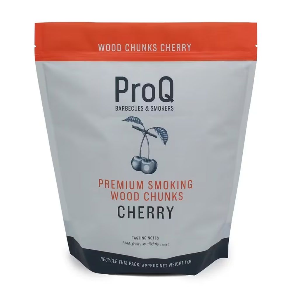 Proq - Smoking Wood Chunks Bag - Cherry - 1000 g