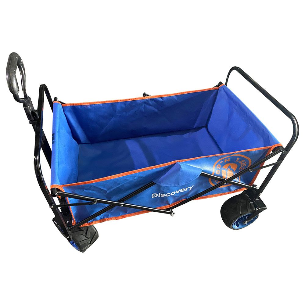 Discovery - Wagon With Handle - Blue