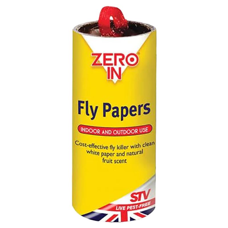 Stv - Zero In Fly Papers - Pack of 8