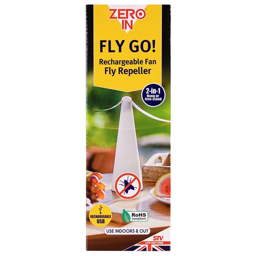 Stv - Zero In Fly Go USB Rechargeable Fan Repeller