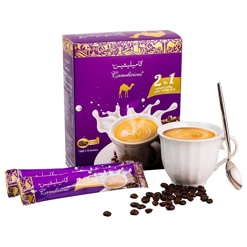 Camelicious - 2-In-1 Instant Coffee 13g x 15 sachet