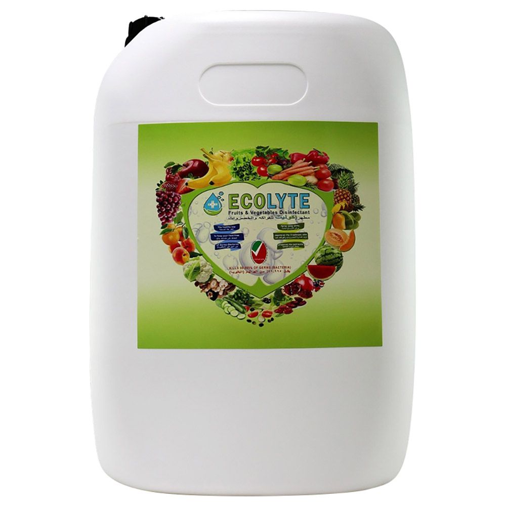 Ecolyte+ - Fruits & Vegetables Disinfectant 20L