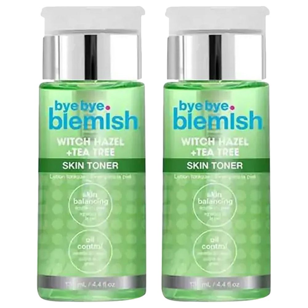 Bye Bye Blemish - Witch Hazel & Tea Tree Face Toner - 130 ml - 2pcs