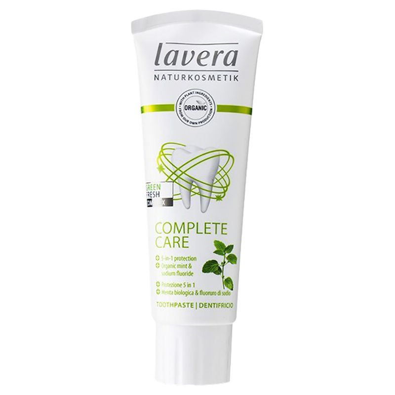 Lavera Toothpaste W/ Organic Mint & Sodium Fluoride