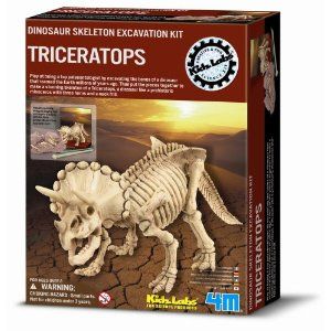 4M Kidz Labs - Dig A Triceratops Skeleton