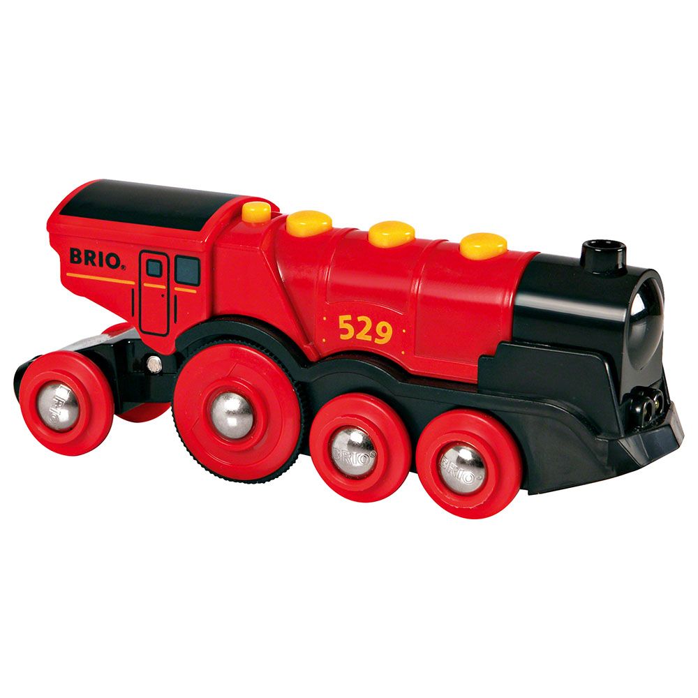 Brio - Mighty Action Locomotive - Red