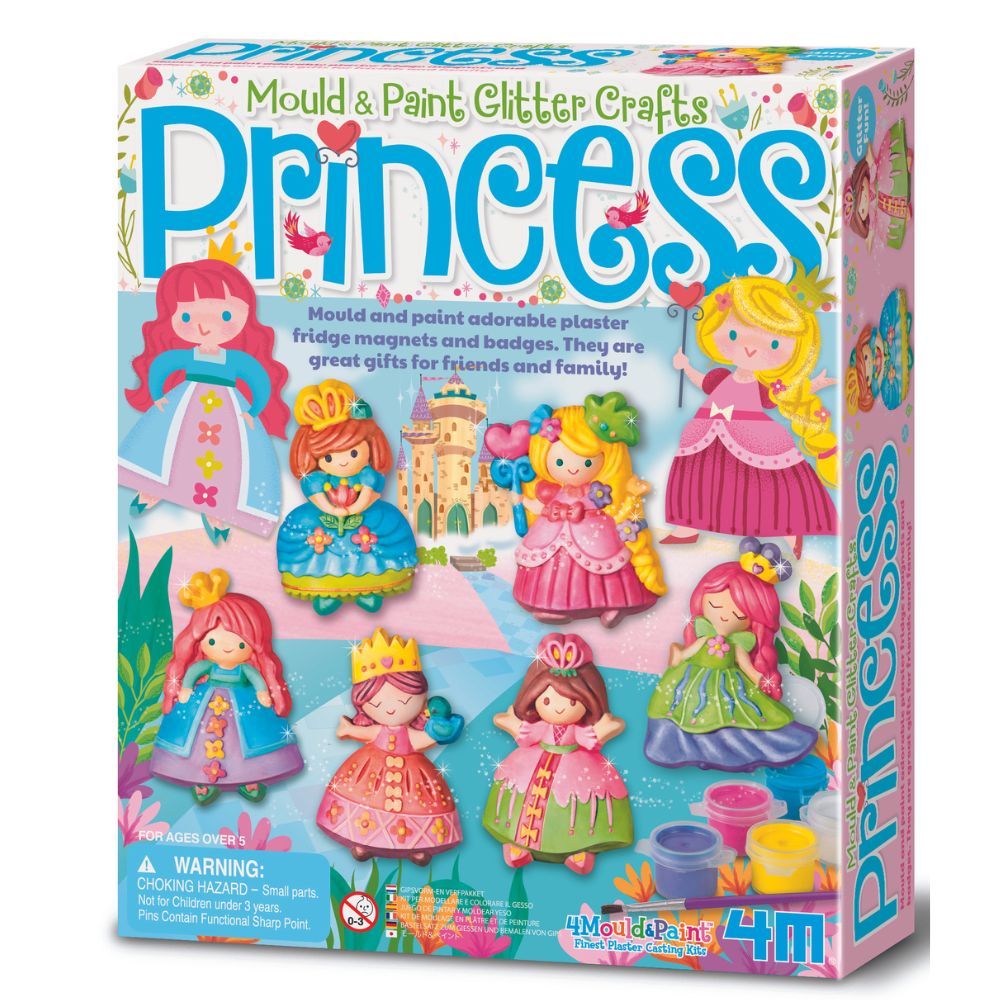 4M Mould & Paint Glitter Princess